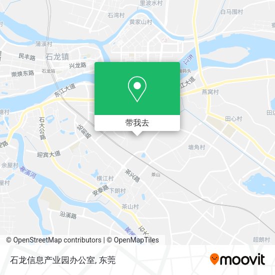 石龙信息产业园办公室地图