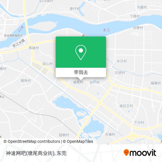 神速网吧(塘尾商业街)地图