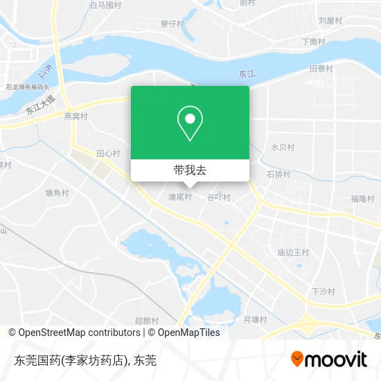 东莞国药(李家坊药店)地图