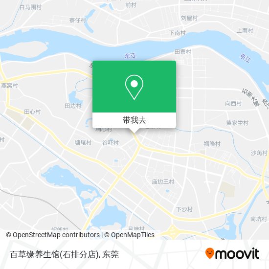 百草缘养生馆(石排分店)地图