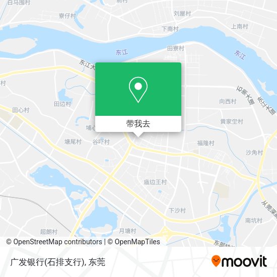 广发银行(石排支行)地图