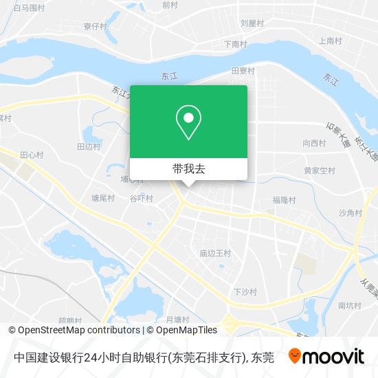 中国建设银行24小时自助银行(东莞石排支行)地图