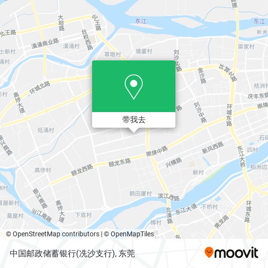 中国邮政储蓄银行(冼沙支行)地图