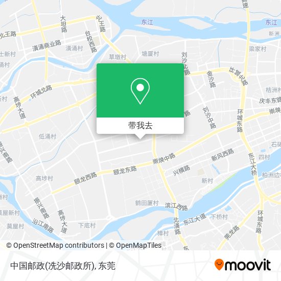中国邮政(冼沙邮政所)地图