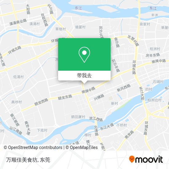 万顺佳美食坊地图