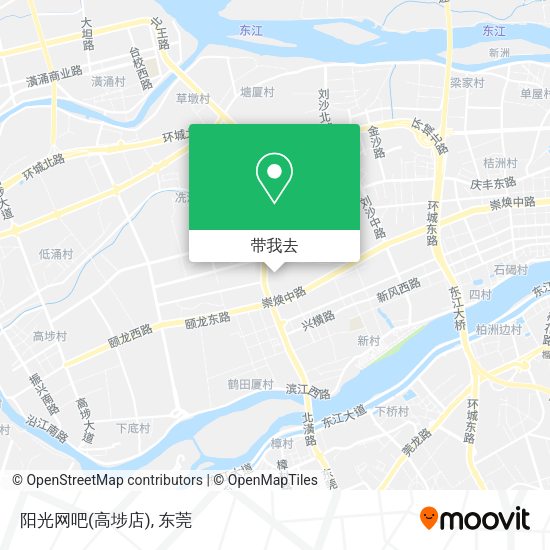 阳光网吧(高埗店)地图