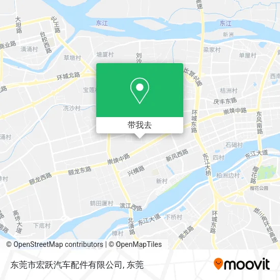 东莞市宏跃汽车配件有限公司地图