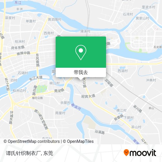 谭氏针织制衣厂地图