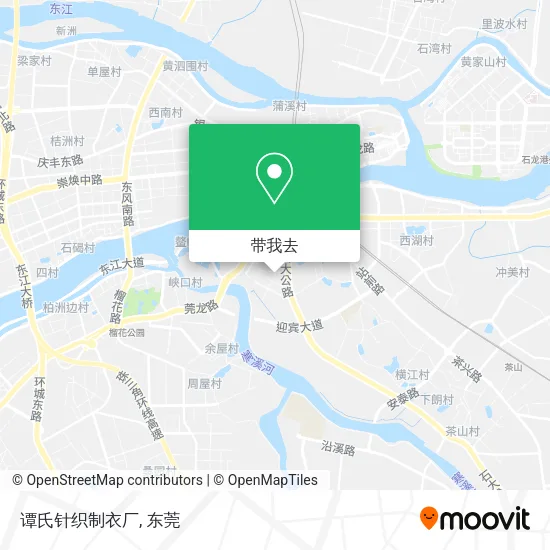 谭氏针织制衣厂地图
