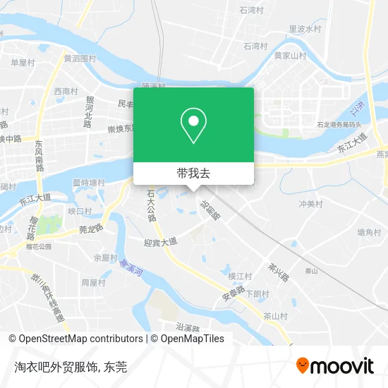 淘衣吧外贸服饰地图