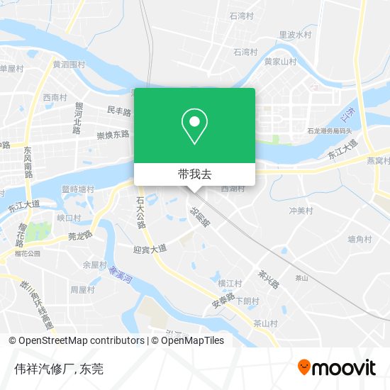 伟祥汽修厂地图