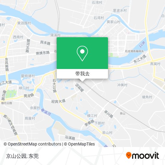 京山公园地图