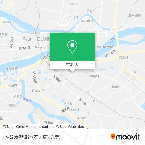 名流发型设计(石龙店)地图