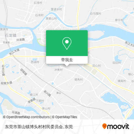 东莞市茶山镇博头村村民委员会地图