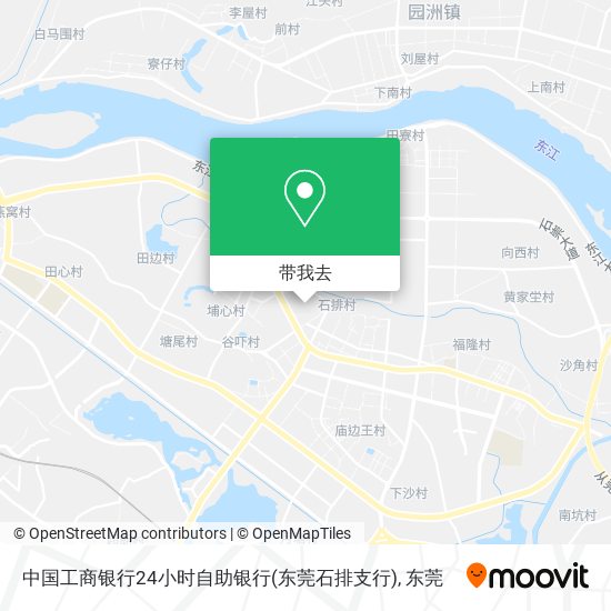 中国工商银行24小时自助银行(东莞石排支行)地图