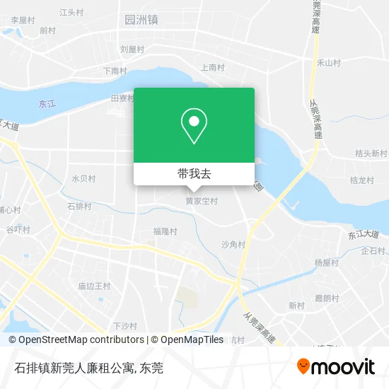 石排镇新莞人廉租公寓地图