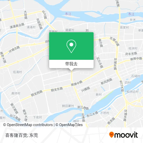 喜客隆百货地图
