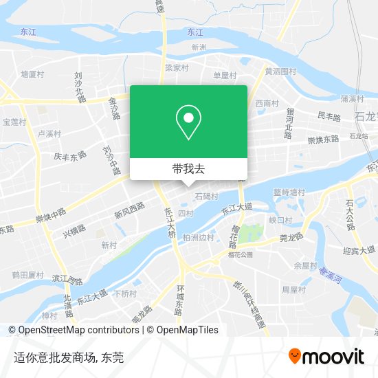 适你意批发商场地图