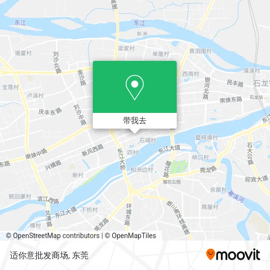 适你意批发商场地图