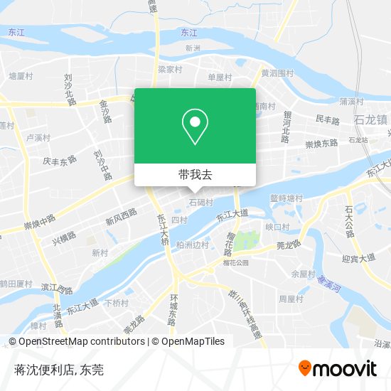 蒋沈便利店地图