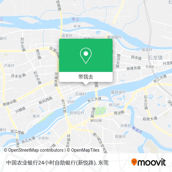 中国农业银行24小时自助银行(新悦路)地图