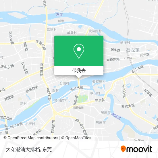 大弟潮汕大排档地图