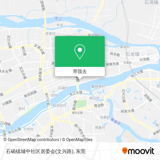 石碣镇城中社区居委会(文兴路)地图