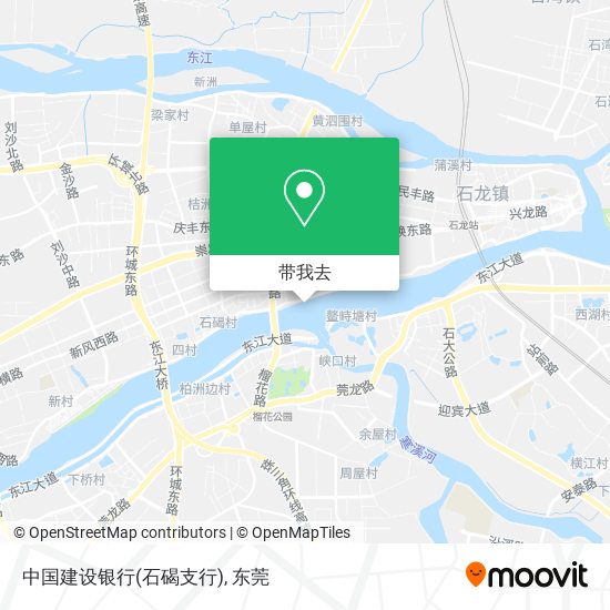 中国建设银行(石碣支行)地图