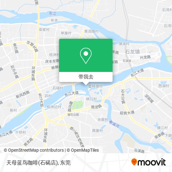 天母蓝鸟咖啡(石碣店)地图