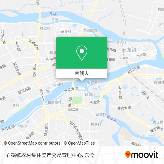 石碣镇农村集体资产交易管理中心地图