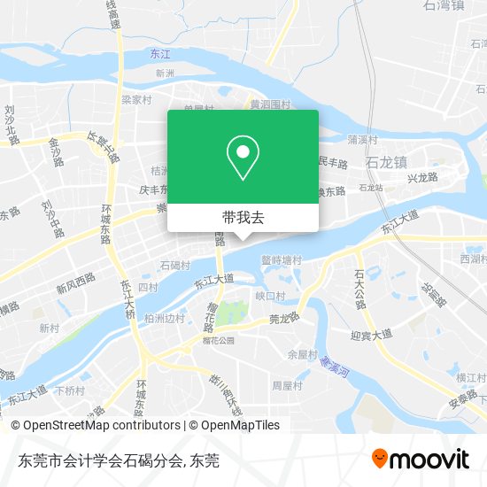 东莞市会计学会石碣分会地图
