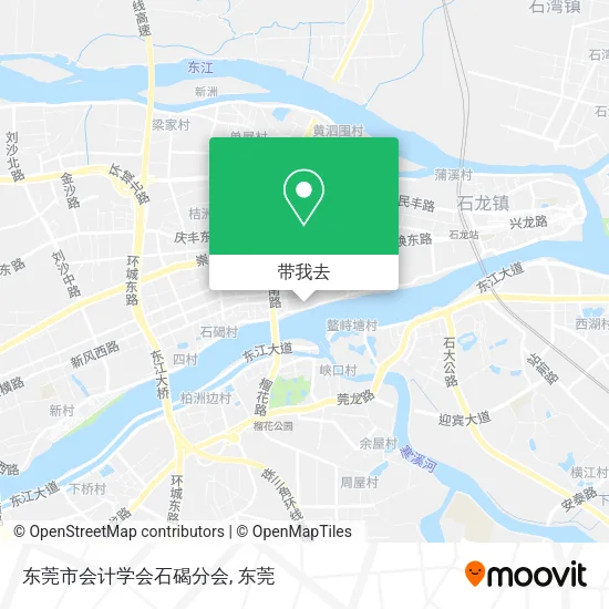 东莞市会计学会石碣分会地图