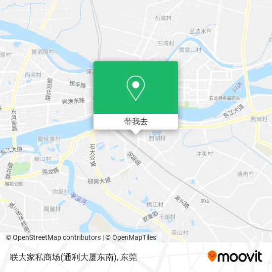 联大家私商场(通利大厦东南)地图