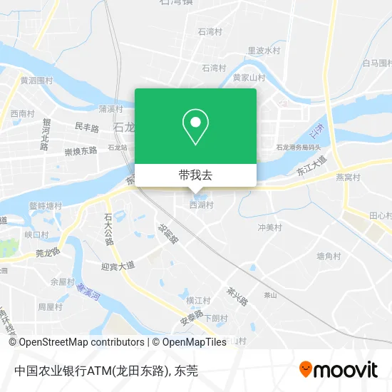 中国农业银行ATM(龙田东路)地图