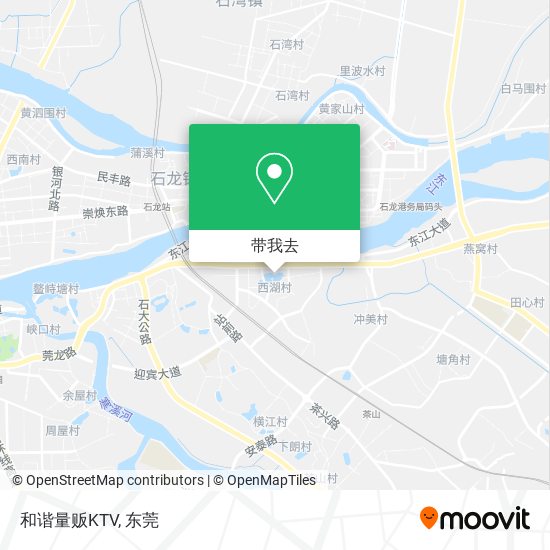 和谐量贩KTV地图