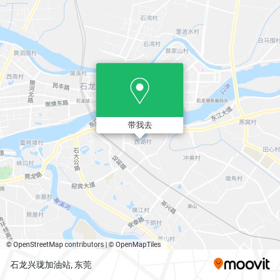 石龙兴珑加油站地图