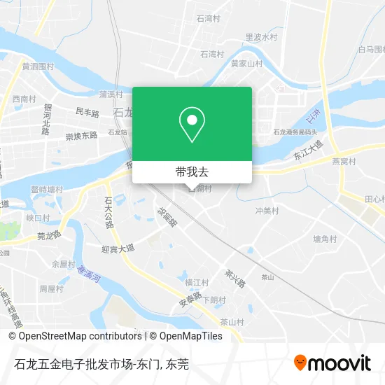 石龙五金电子批发市场-东门地图