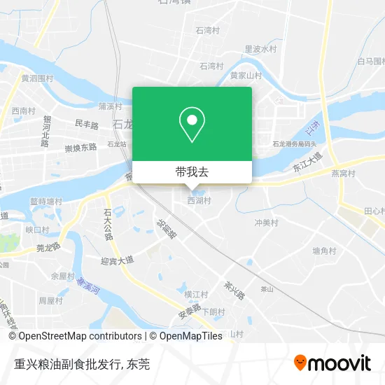 重兴粮油副食批发行地图