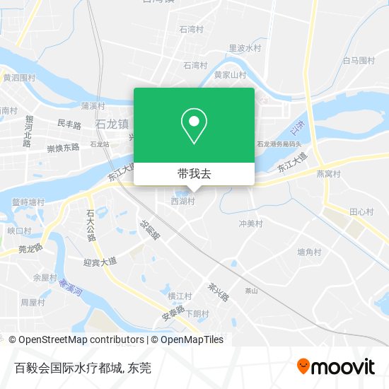 百毅会国际水疗都城地图