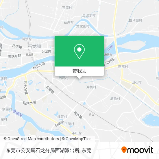 东莞市公安局石龙分局西湖派出所地图