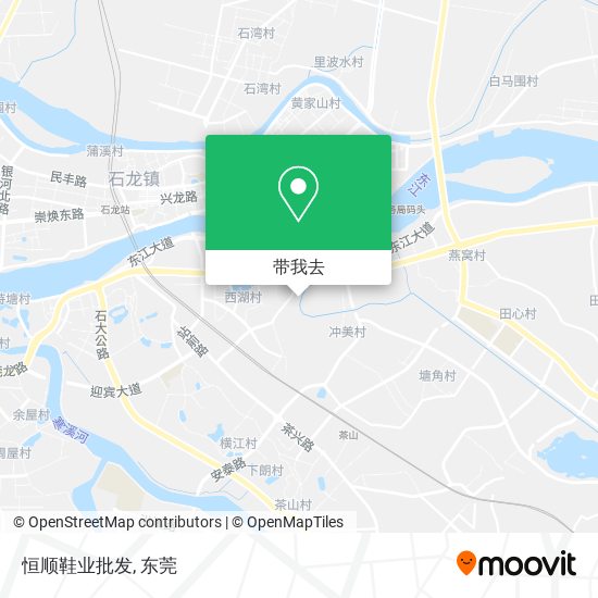 恒顺鞋业批发地图
