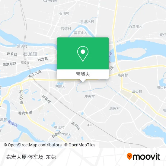 嘉宏大厦-停车场地图