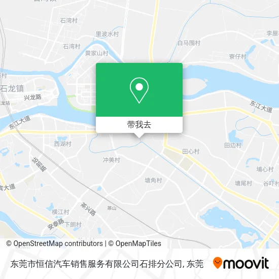 东莞市恒信汽车销售服务有限公司石排分公司地图