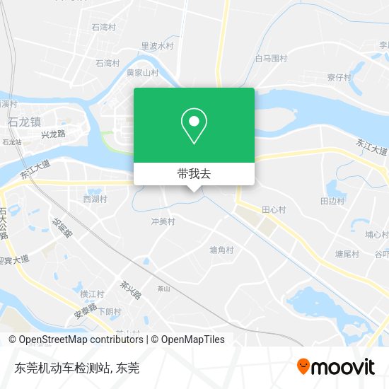 东莞机动车检测站地图