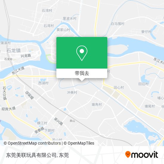 东莞美联玩具有限公司地图