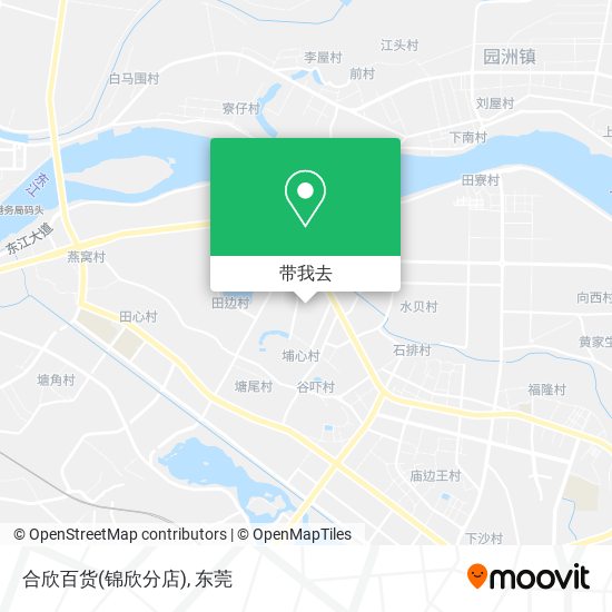 合欣百货(锦欣分店)地图