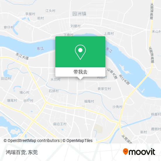 鸿瑞百货地图