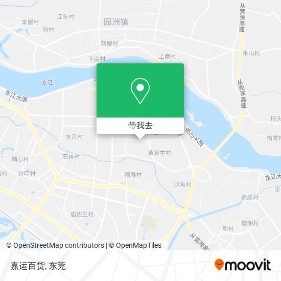 嘉运百货地图