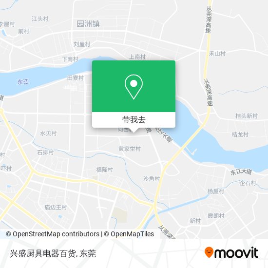 兴盛厨具电器百货地图