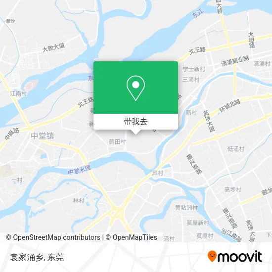 袁家涌乡地图